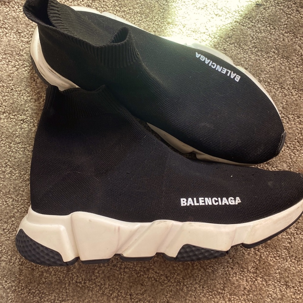Black & White Authentic Balenciaga Sneakers!